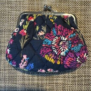 Vera Bradley Kiss Coin Purse